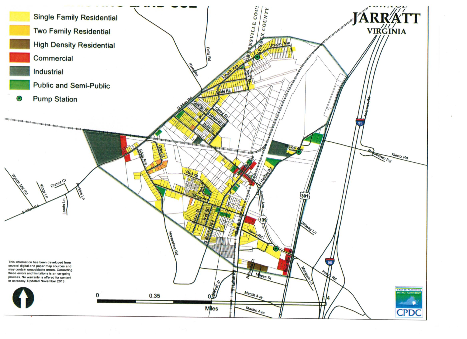 Zoning & Planning Maps Town of Jarratt